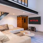 Appartamento Penthouse Loft 5min Palais Des Festivals And Terrace View On Castle Cannes
