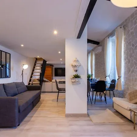 Apartamento Penthouse Loft 5min Palais Des Festivals And Terrace View On Castle Cannes